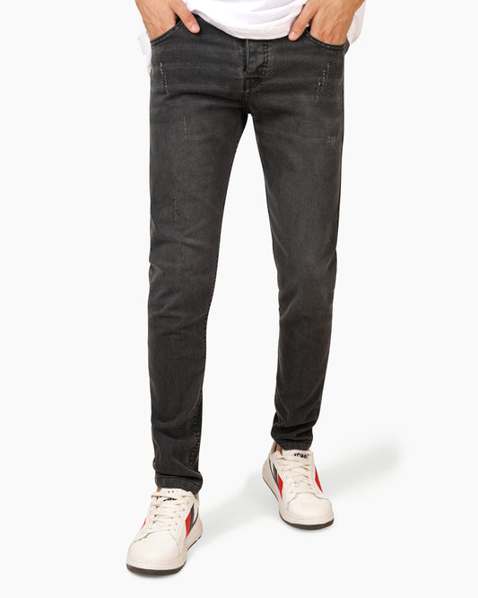 Contemporary-fit BLACK Denim