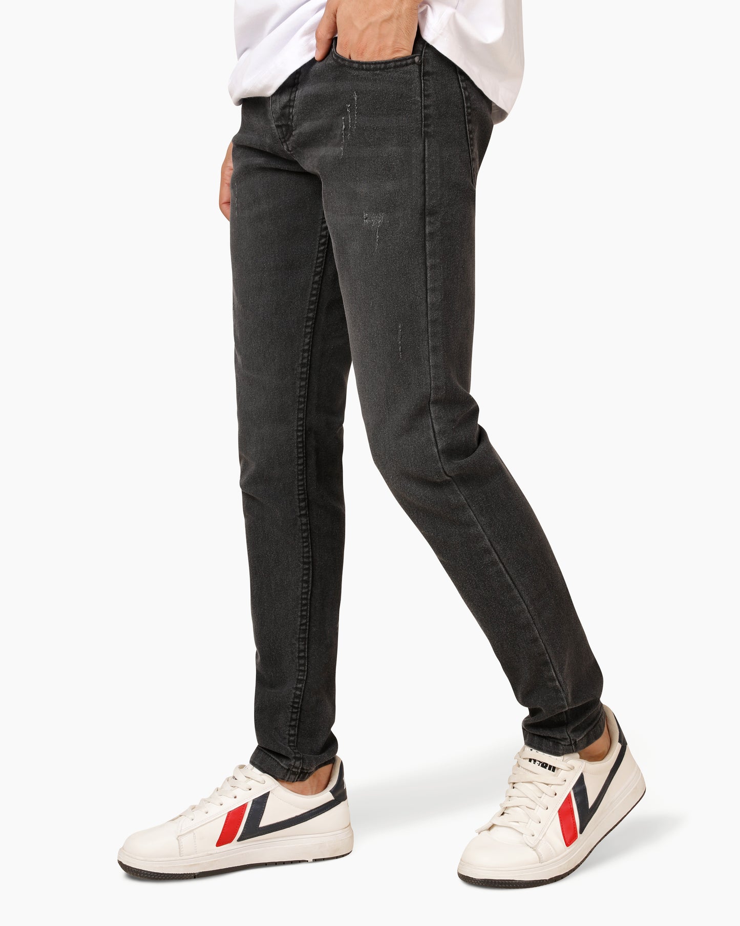 Contemporary-fit BLACK Denim