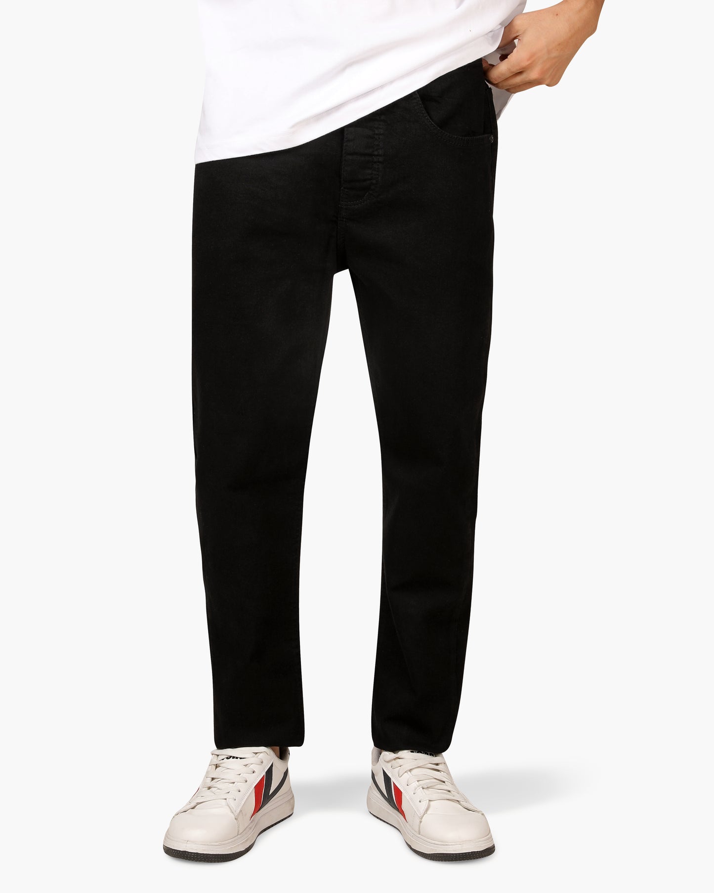 Contemporary-fit BLACK Denim