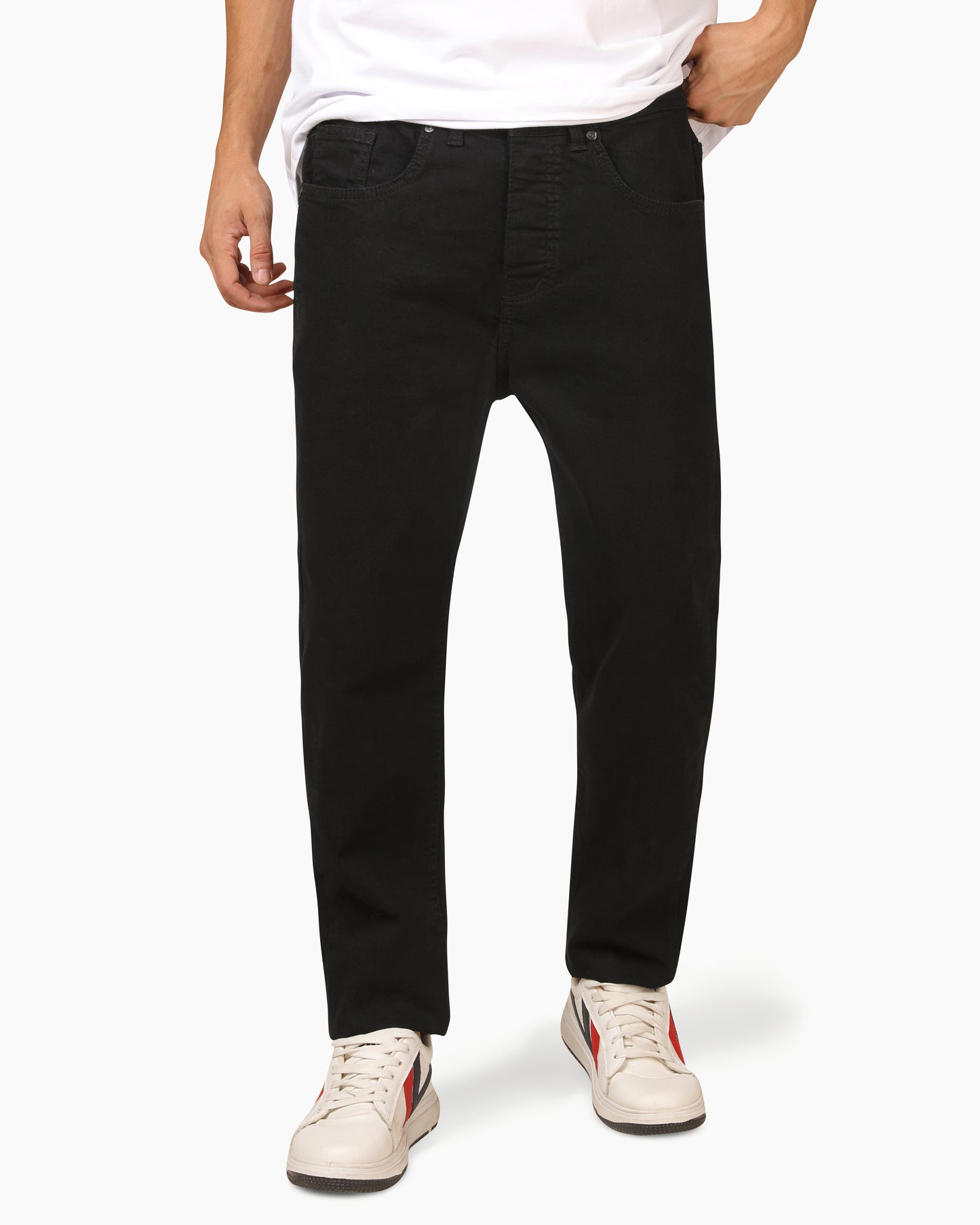 Contemporary-fit BLACK Denim