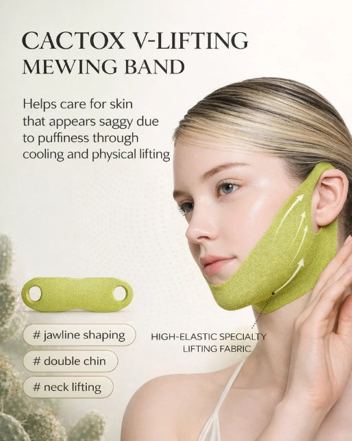 Cactox V-Lifting Mewing Band (4x Masks Per Pack)